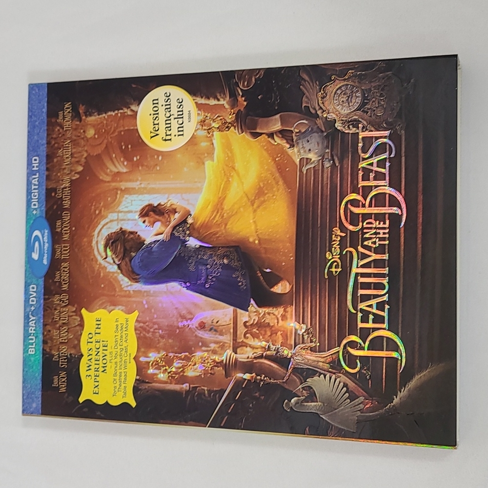Blu-ray +DVD, Beauty and the Beast